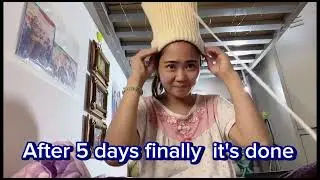 Handmade Beanie hat  / crochet / loveDIY