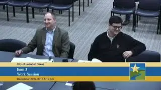 Dec 20, 2018 City Council Regular Meeting - Leander, TX (2025-08-28)