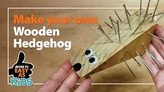 Make your own Wooden Hedgehog | Mitre 10 Easy As Kids DIY