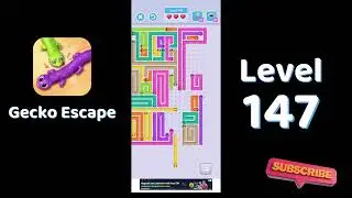 Gecko Escape Level 147 Walkthrough 🦎 | Puzzle Game Solutions & Tips | SolutionGuruji