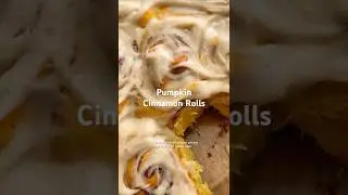 Тыквенные булочки с корицей 🎃