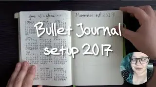 Bullet Journal setup 2017