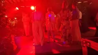 Destination Wedding DJ Italy Club Style Lightshow