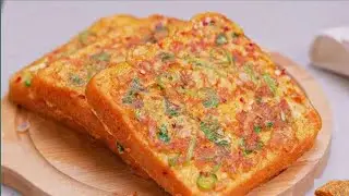 Easy Bread Toast recipe # Bread toast for lunch and breakfast #easy to make