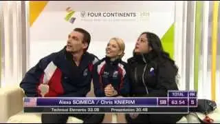 2015 4CC - Alexa Scimeca / Chris Knierim SP