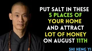 PUT SALT in these 5 PLACES in your HOME and attract A LOT OF MONEY IN 2025 | Ancient Teachings