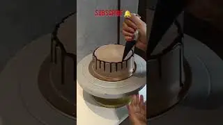 Half Kg Dutch Chocolate Cake Design||चॉकलेट केक डिजाइन #shorts #short #shortvideo #cake #birthday