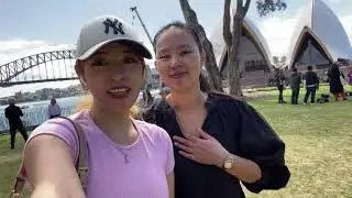 Walking around SYDNEY CBD and Botanical Garden|vlog 