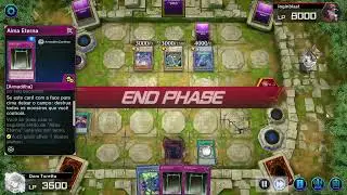 Virada épica no master duel: Mago negro vs olhos azuis na antologia das lendas