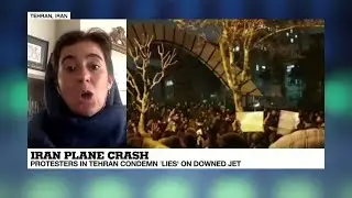 Students gather in Tehran to mourn victims, protest Iran officials in wake of downed plane