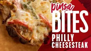Pinsa Bites: Philly Cheesesteak