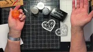 Iron Anniversary... Can I make a die-cut look like iron?