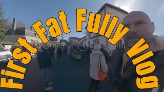 A vlog at the local Brocante in france