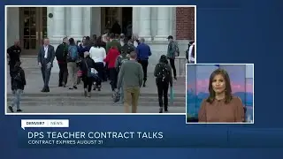 DPS continuing contract talks with teacher's union (DCTA)