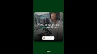 A Day In The Life Of A Fiverr Vocalist #shorts #singing #singer #fiverr