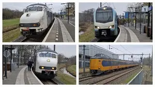 Trains/treinen in Barneveld noord 26/01/2025