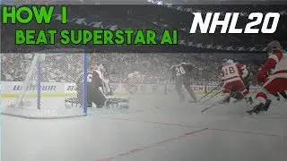 How to beat the SUPERSTAR AI for Squad Battles in NHL 20 HUT