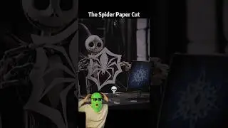The Spider Paper Cut🕷