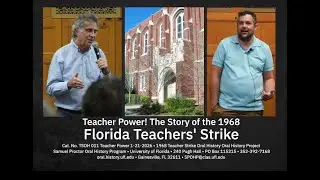 Teacher Power! The Story of the 1968 Florida Teachers' Strike.  January 21, 2026