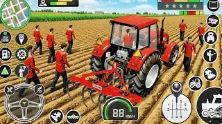 Modern Tractor Farming Driving Simulator 3D - New Tractor Tolly Games - Android Gameplay