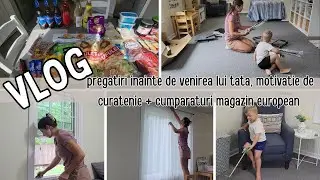 VLOG | Ne pregatim de venirea lui tata | Cumparaturi magazin european din America