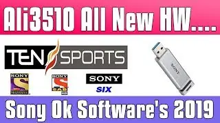 Ali3510 All New HW.....||Sony ok software 2019||Crazy Receivers