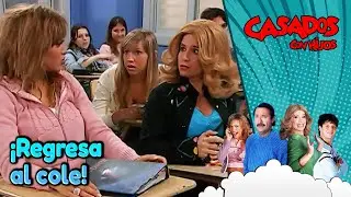 Moni se convierte en la nueva compañera de clase de Pao | Temporada 2 | Casados con Hijos