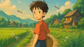 Ghibli Style Village Life 3 -Minute Animated Short Film Story