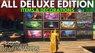 RuneScape Dragonwilds: All Deluxe Edition Items Showcased