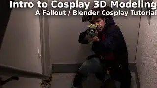 3D Modeling Your First Cosplay Part - Blender Tutorial for Fallout Cosplay