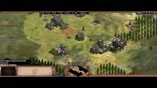 Age Of Empires 2 DE - low elo game play - Slavs vs Romans. Arabia.