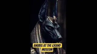 Anubis Statue Revealed at the Grand Egyptian Museum | Ancient Egypt&rsquo;s Guardian God #history #ancient
