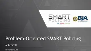 Problem Oriented Policing Webinar