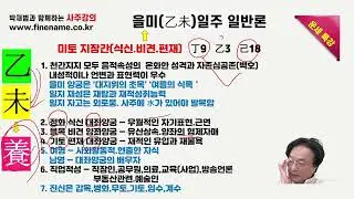 을미일주, 2026년 병오년 신년운세 사주분석