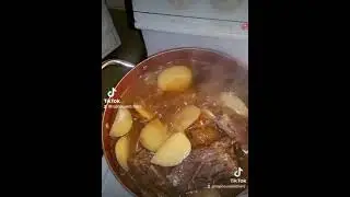 Nick bones and potatoes#food #fypシ #cooking