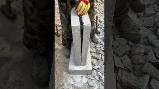 Have you wondered why we stick to hand-splitting granite instead of relying entirely on machines?