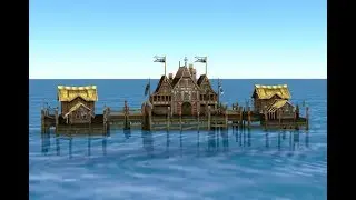 Water World | 3D Modeling Environment  | Aepy Bhatt
