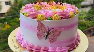 Vanilla Cake Recipe | Vanilla Cake Without Oven | Birthday Cake Recipe Honey Cake | Beehive cake
