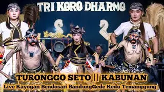 Warok Turonggo Seto || Kabunan. Live Kayogan Bendosari Bandunggede Kedu Tmg