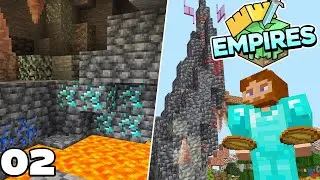 EmpiresSMP: Добыча и торговля алмазами! Эпизод №2 Minecraft 1.17 Выживание. Давай поиграем!