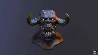 Monster Bust ( Inspired By Johan Grenier)