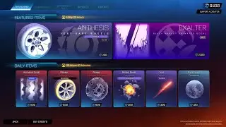 ANTHESIS BLACK WHEELS & EXALTER GREY DECAL IN ITEM SHOP - 02.05.2022.