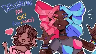 Designing An OC! (tips + tricks) // SPEEDPAINT