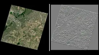 Spatial Prewitt Filter - EnMAP-Box Live Demonstration