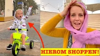 HIER WAREN WE NIET OP VOORBEREID! 😭 Shoppen Voor Warme Kleren 🛍️ ( Abu Dhabi) | Bellinga Vlog #3297