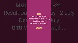 msbte result summer 2024 update 🔥🔥#msbtenewupdate #msbtediploma