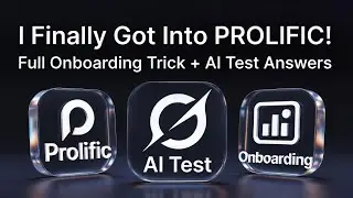 Как я успешно внедрился и получаю стабильные задания в Prolific | Тест Prolific AI $ Ответы
