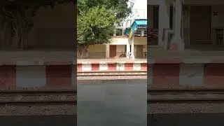 Lakhimpur railway station. NE railway zone LJN division