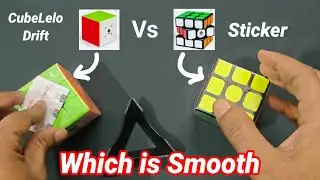 Cubelelo Drift Warrior 3x3 Stickerless Cube Review || Cubelelo Drift Combo Rubik's Cube Puzzle