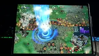 Surface Pro 9 i7 16gb Intel iris XE Gaming - Age of Mythology Retold w/ benchmark